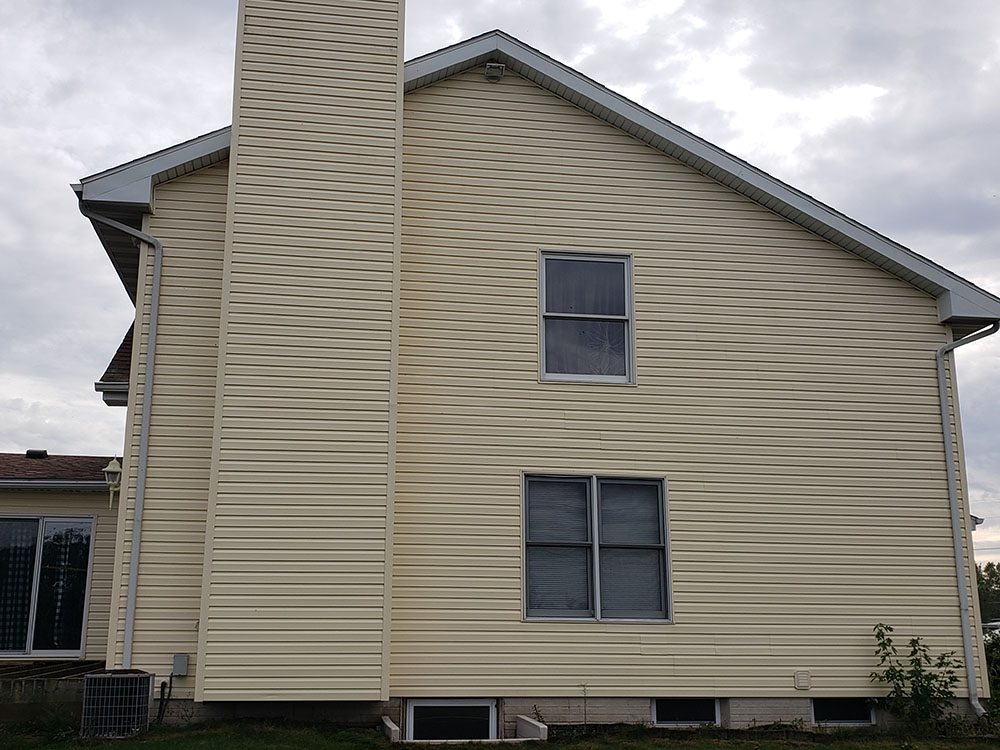 Siding Soft Wash After